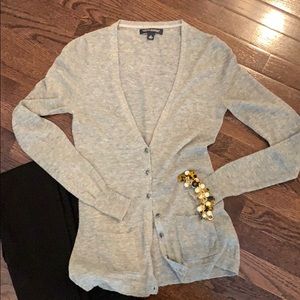 Grey cardigan
